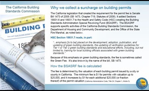 Image of the front side of the SB 1473 informational postcard