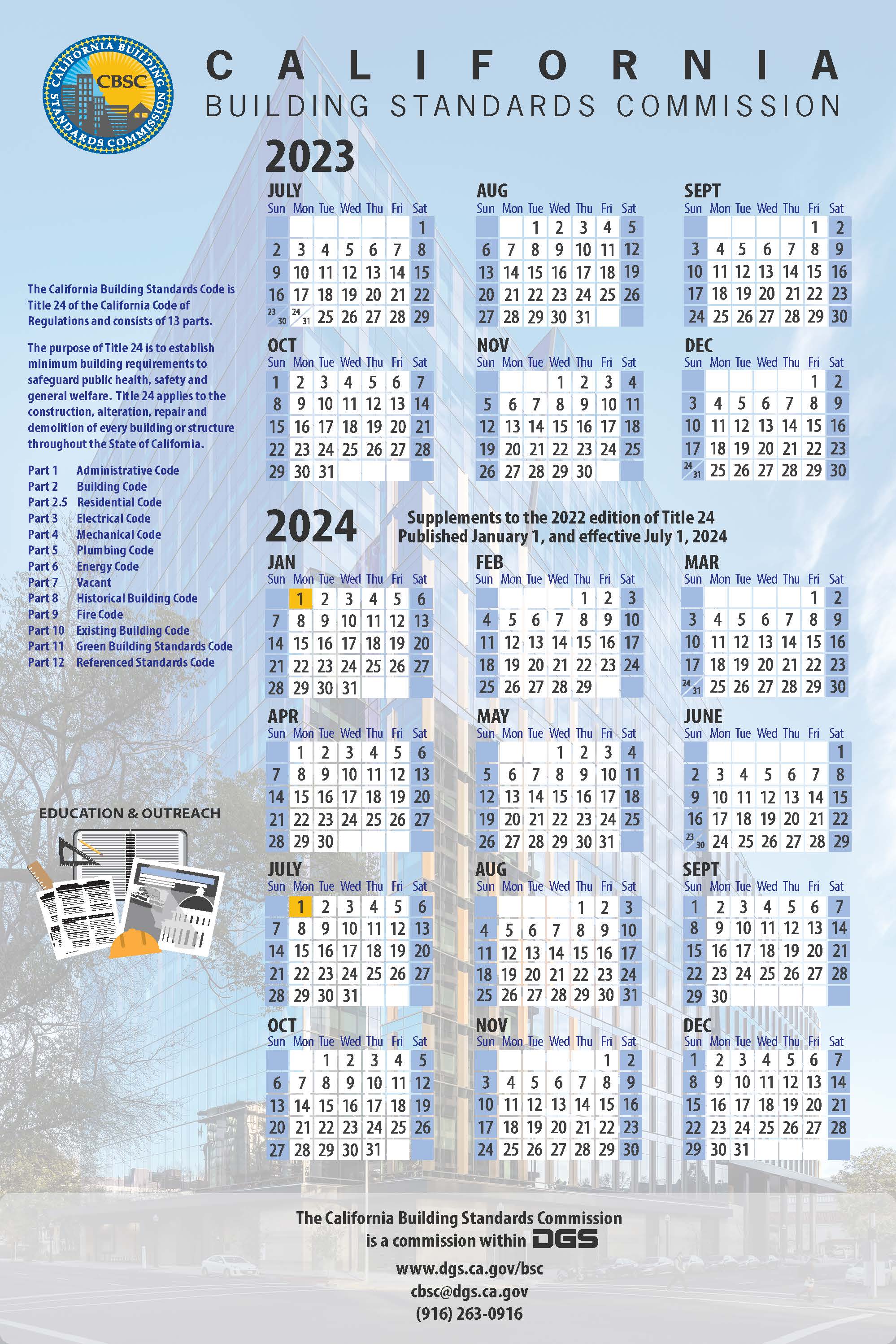 Image of 2023 2024 calendar