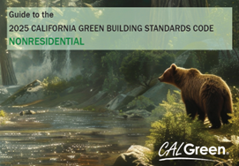 Inside cover of CALGreen guide