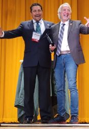 Enrique and Keith celebrate