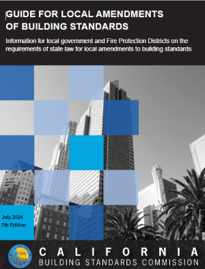 Cover of Guide for Local Amendments of Building Standards