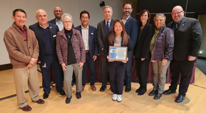 Commissioner Alegre retirement group photo