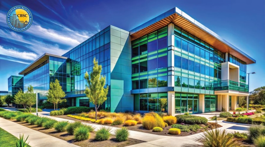 A modern building