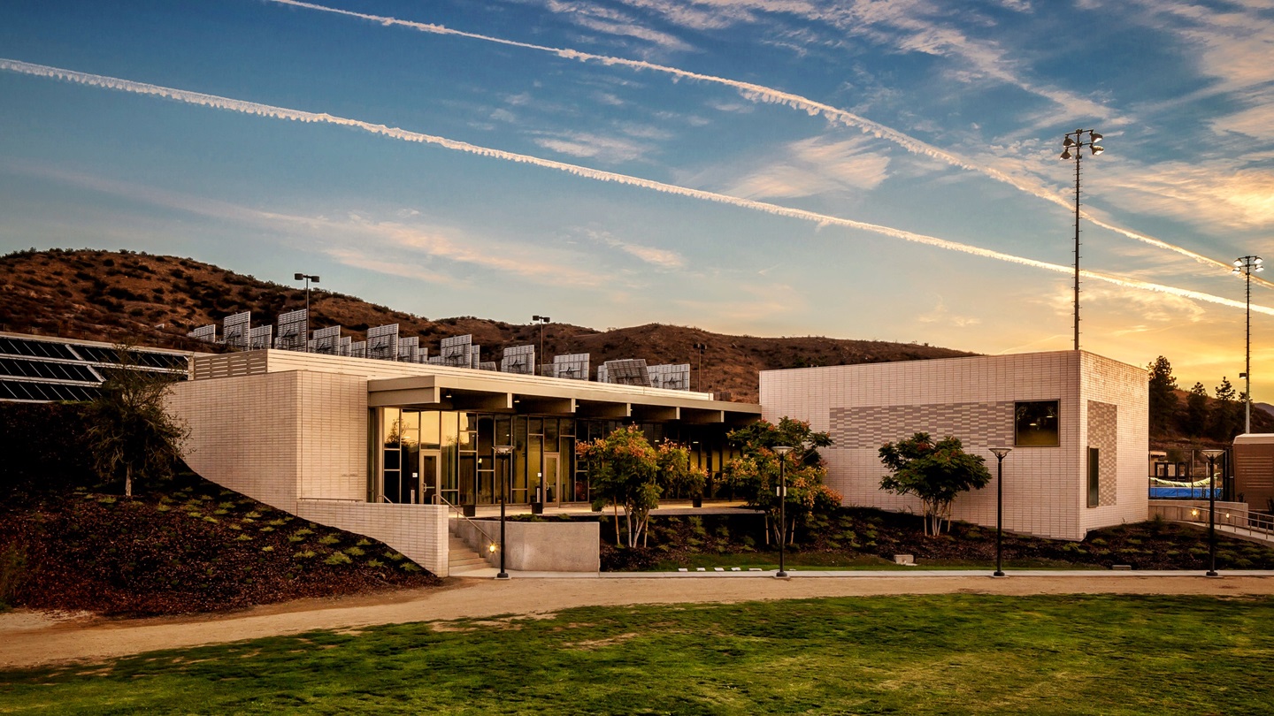 Front shot of the Crafton Hills College