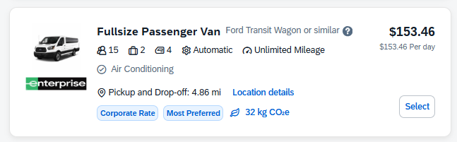12-15 Passenger Van Image 