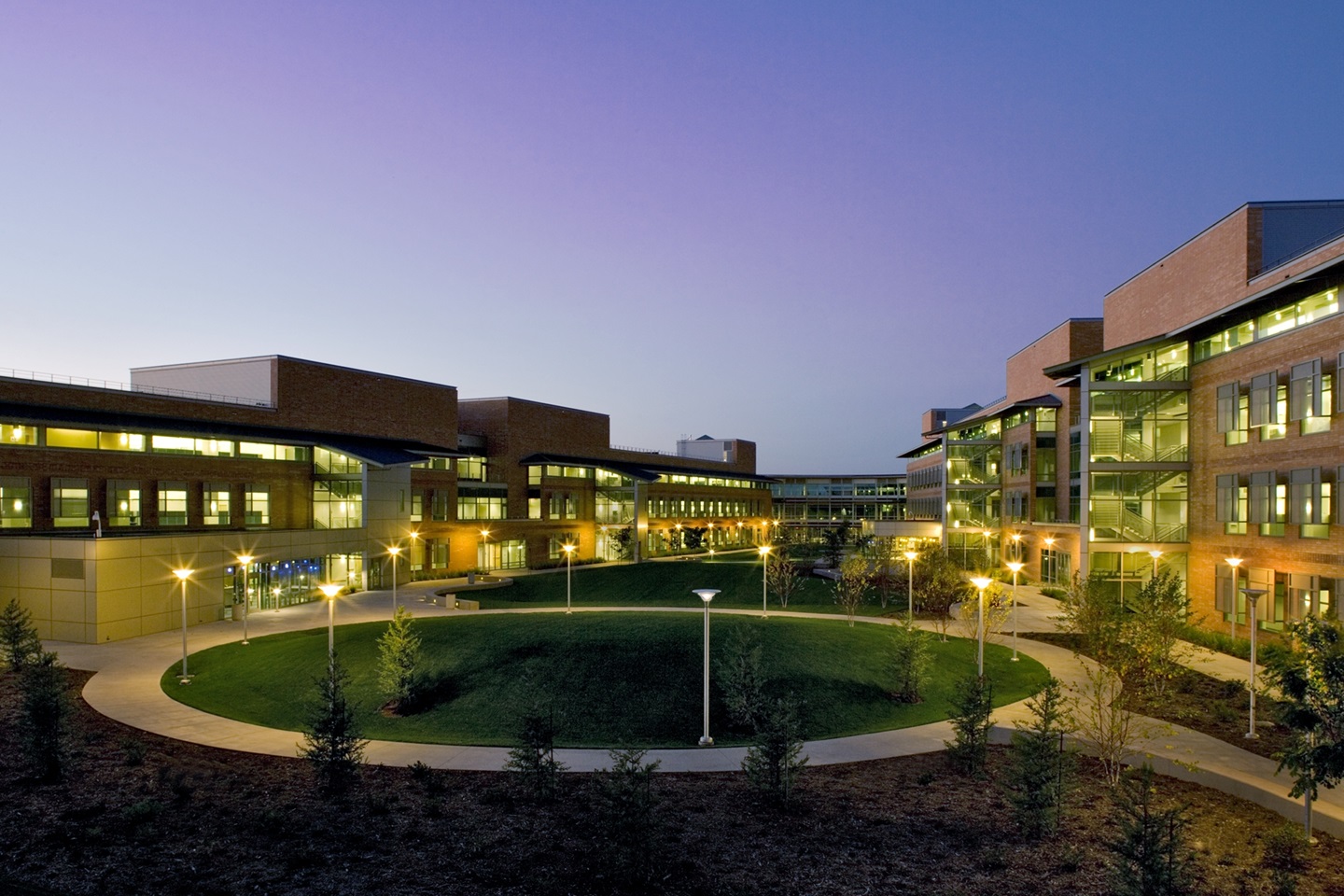 Interior Courtyard of Franchise Tax Board in Sacramento