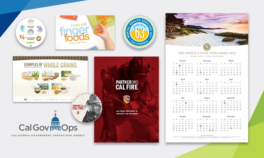 Creative Design Services, various design materials