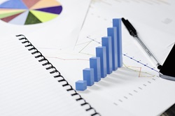image of bar and pie graph