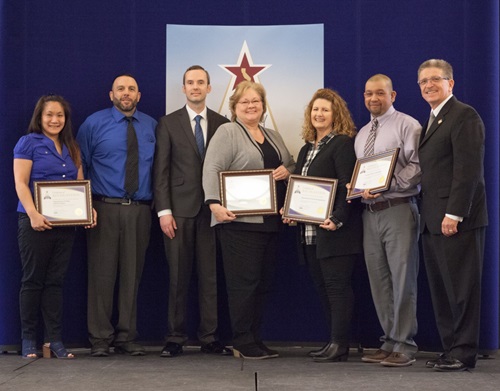 A group photo of all the Departments with Notable Achievement.