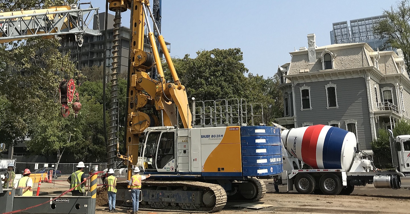 P Street work site