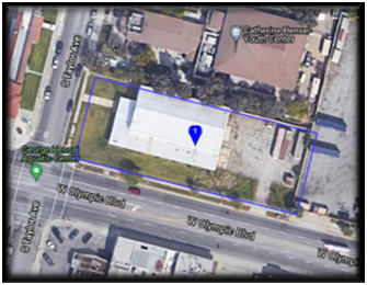 Aerial Image of Montebello Affordable Housing Site