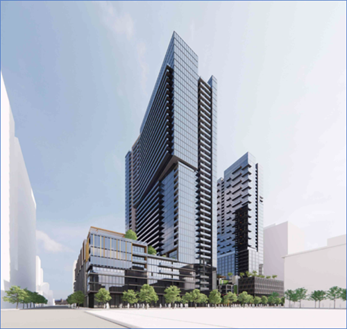 San Diego Affordable Housing Conceptual Drawing