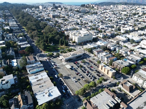San Francisco DMV Affordable Housing sky view