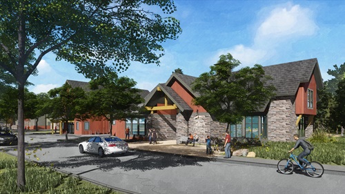 South Lake Tahoe Affordable Housing Render View 2