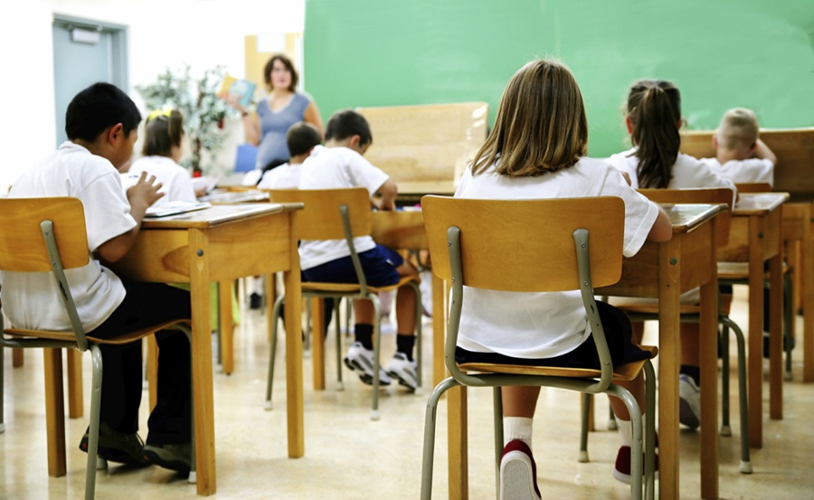 Picture of Kids in classroom