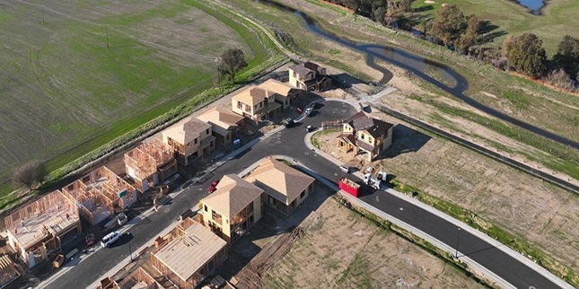 Aerial Image of Housing Development
